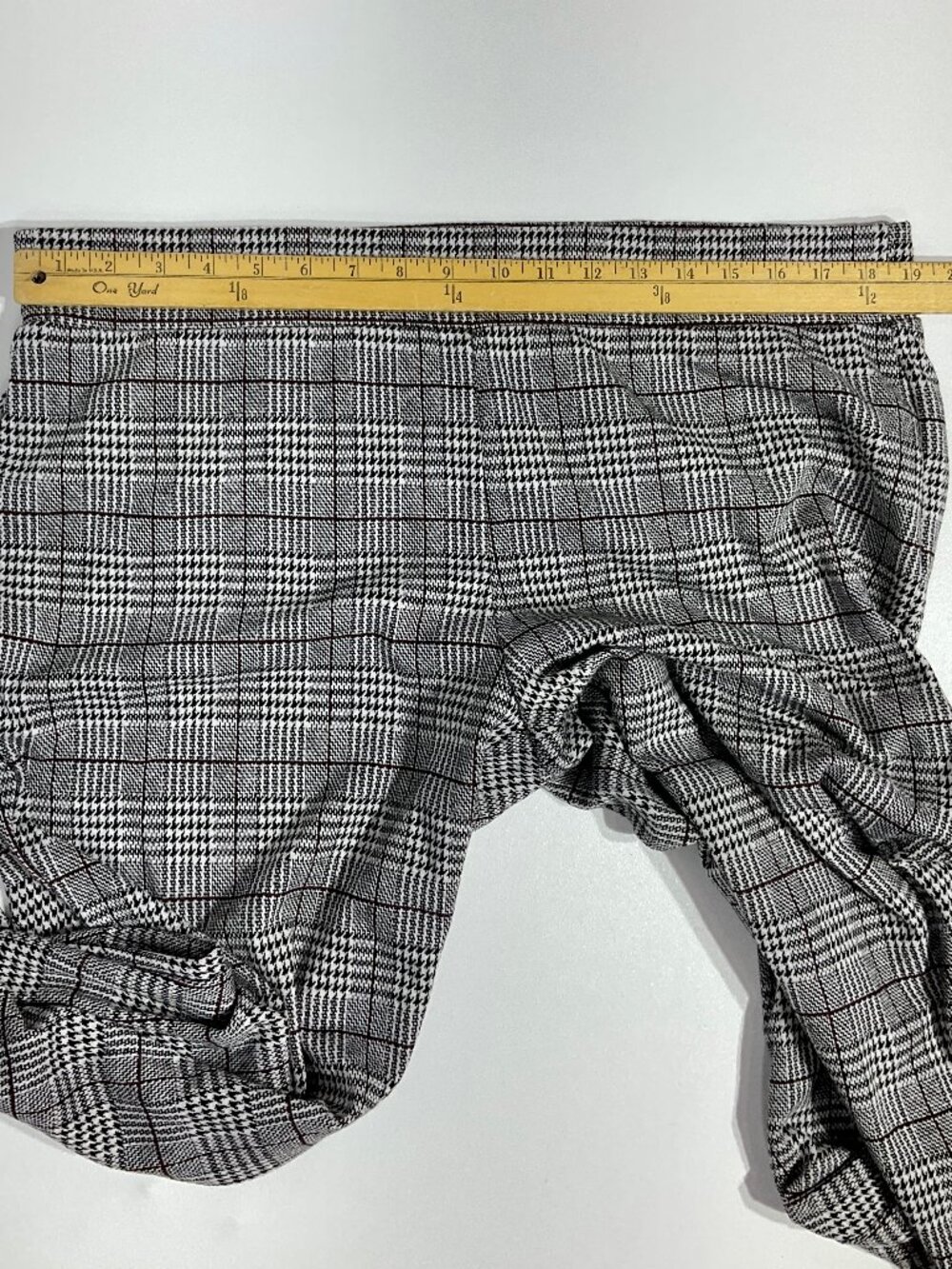 Time and Tru Xz XXL (20) Plaid / Houndstooth Knit Pants 3/$14 Womens - Picture 9 of 13